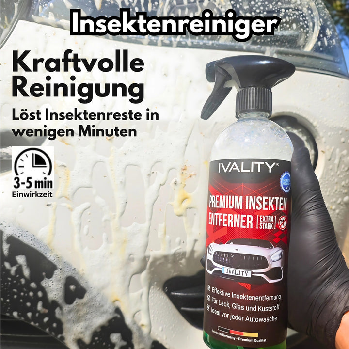 Autopflege komplett Bundle - Reiniger & Versiegelung für alle Oberflächen