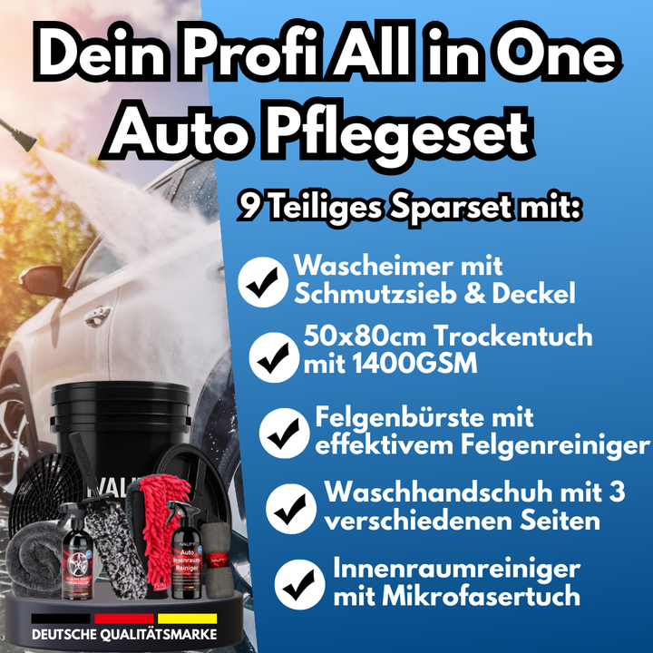 Mega Sparbundle - All in one Paket für eine effektive Autoreinigung.